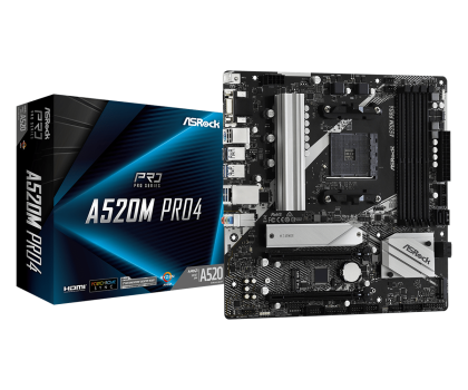 Płyta główna ASRock A520M Pro4